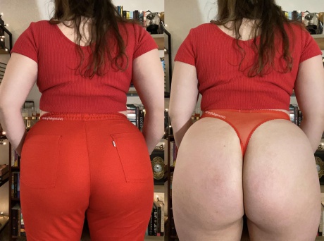 Big Booty PAWG with a Huge White Ass